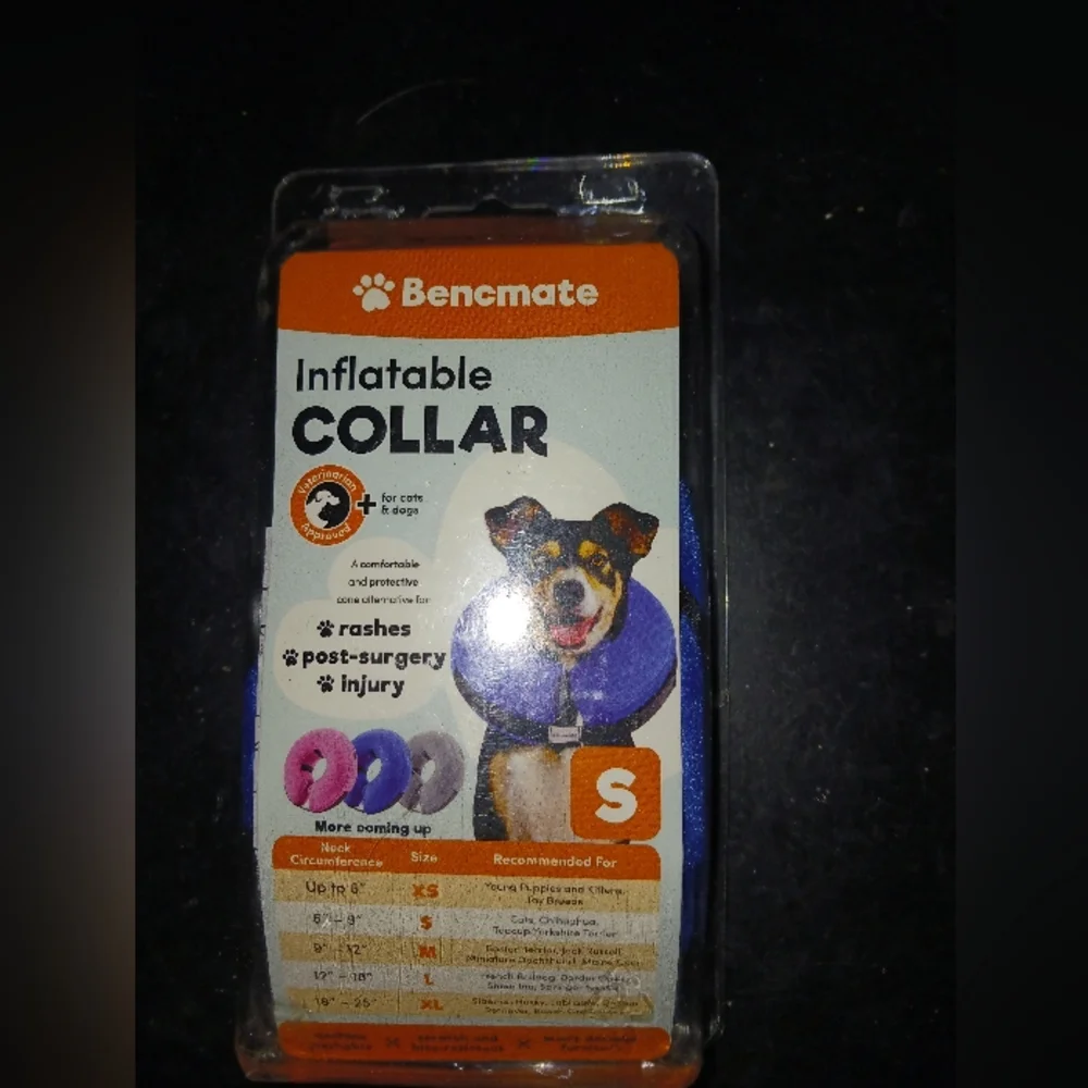 Benchmade Inflatable Collar, blue, Small